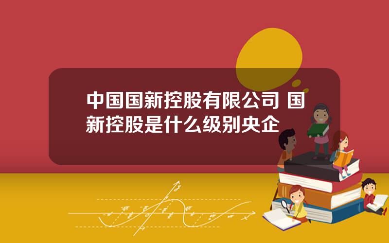 中国国新控股有限公司 国新控股是什么级别央企